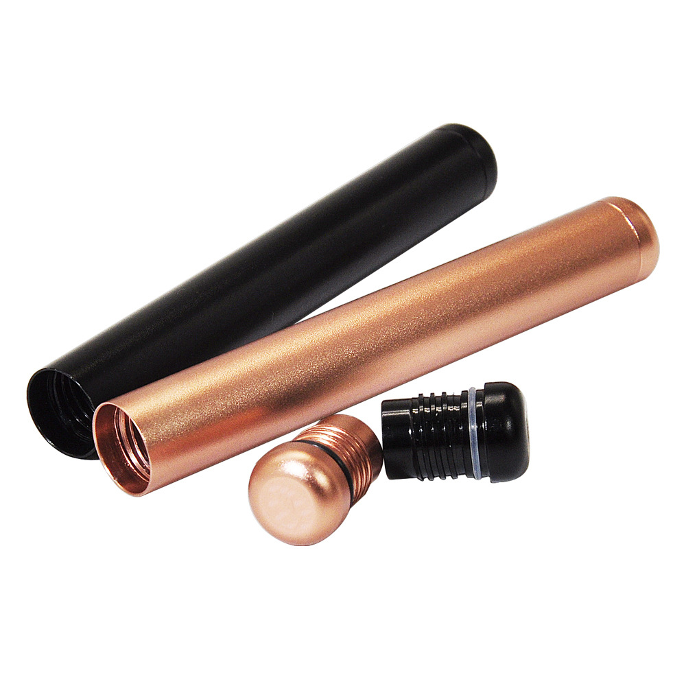 Travel Accessories Youtube - 110MM Aluminum Airtight Storage Tube Container