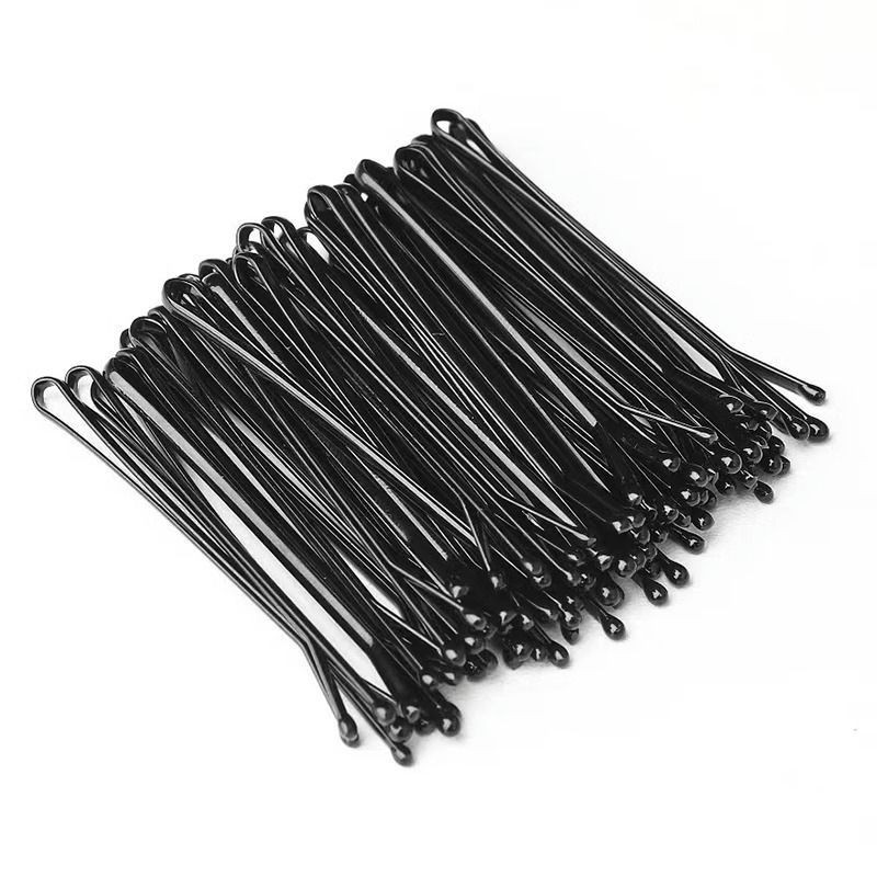 Travel Accessories For 4 Year Old - Invisible Hair Clips Set, Black U-Shape