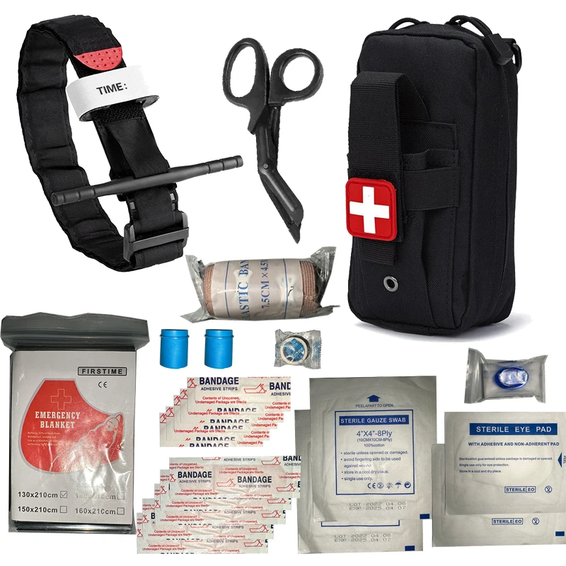 First Aid Travel Kit - IFAK Trauma Survival Kit First Aid