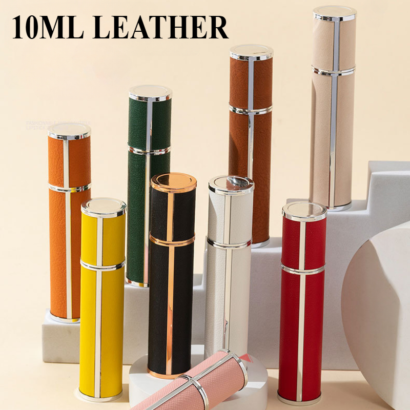 Travel Accessories Wholesale - 10ml Leather Perfume Bottle Refillable Perfume