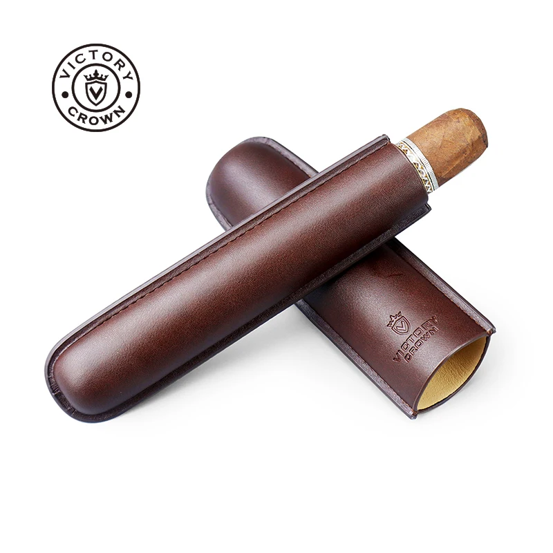 Travel Accessories Youtube - Leather Cigar Tube Humidor Portable Waterproof