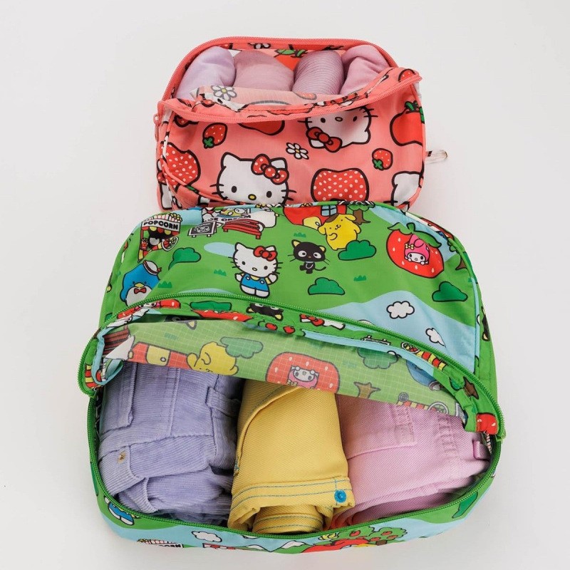 Travel Accessories Wholesale - 3pcs/Set Kawaii HelloKitty Storage Bag Cute