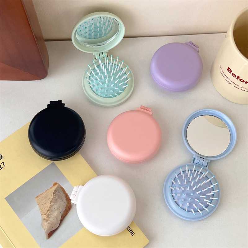 Travel Accessories For 4 Year Old - 1 Piece Mini Portable Travel Hairbrush