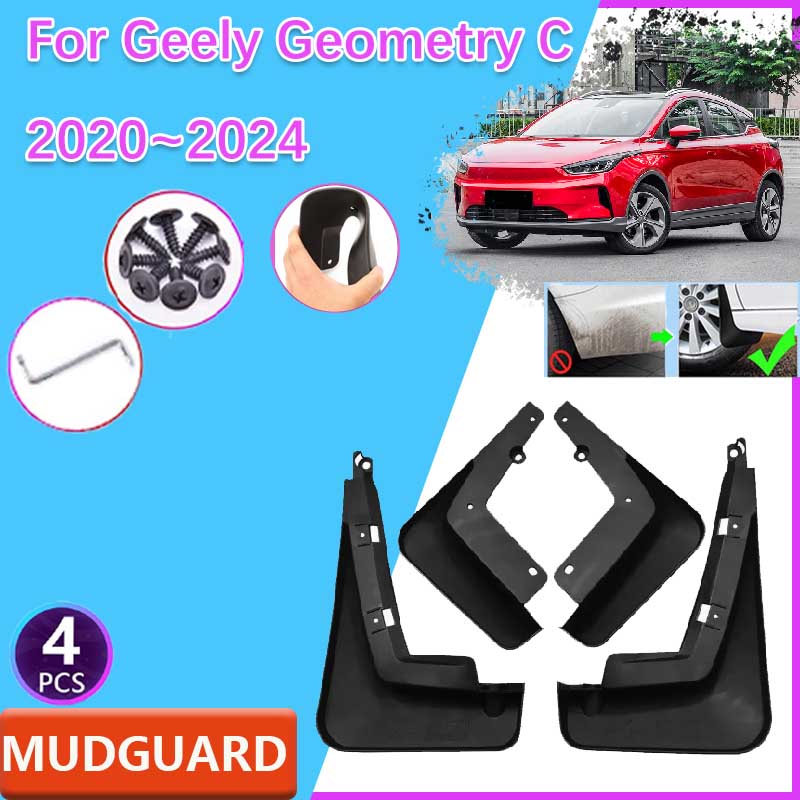 Travel Accessories Inc - Car Mudflaps Splash Mud 4PCS For