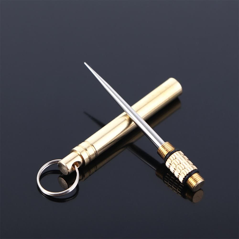 Travel Accessories Youtube - Key Ring Titanium、 Camping Tool Tooth