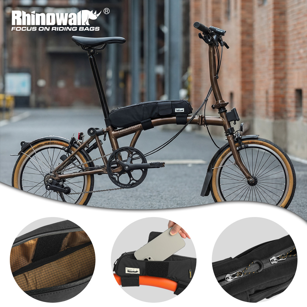 Travel Accessories Youtube - Rhinowalk Bicycle Top Tube Bag For