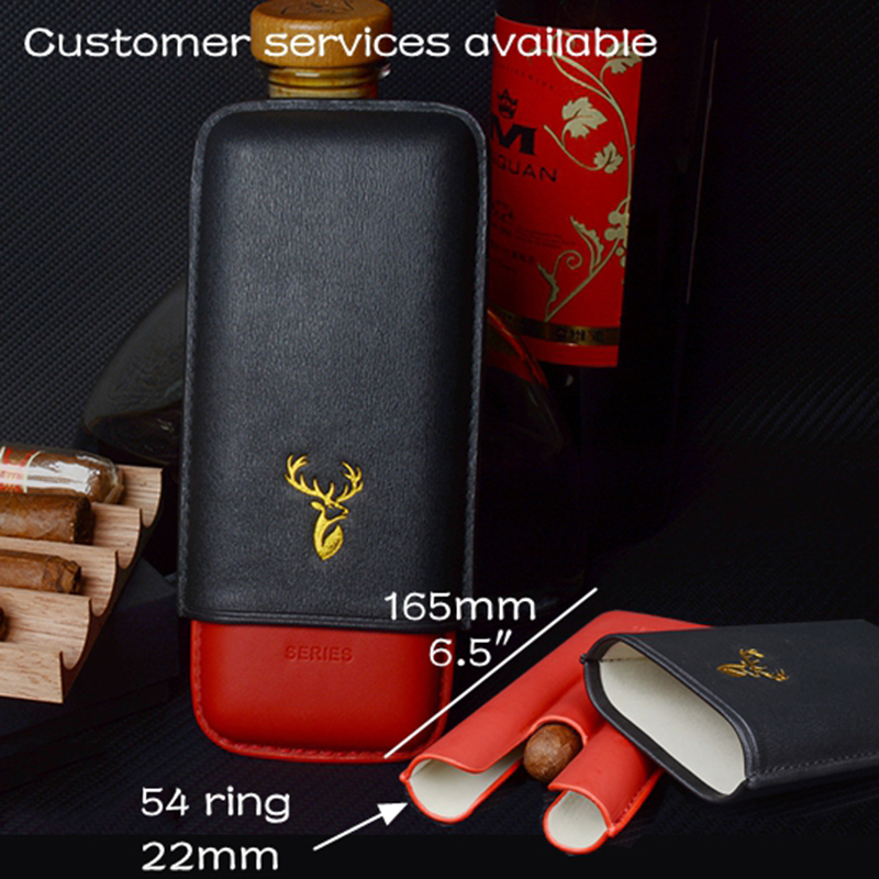 54 Ring Leather Cigar Case Bla - Travel Accessories Youtube review and price