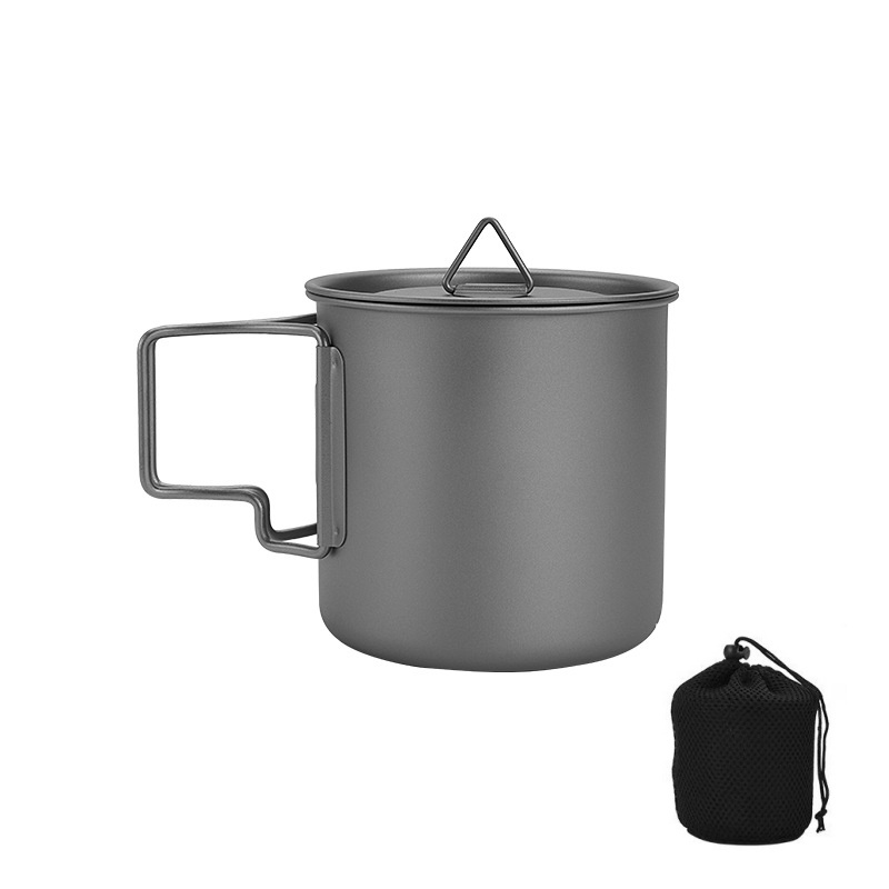 Titanium Camping Mug with Fold - Travel Kitchen Accessories review and price