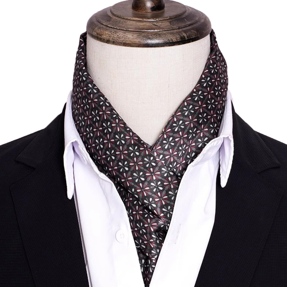 New Men's Stripe Silk Scarf Ho - Travel Accessories Sale review and price