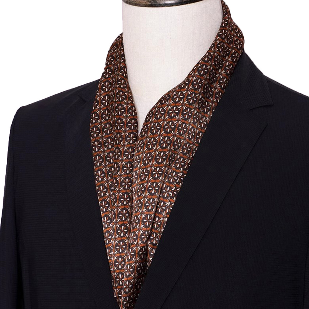 New Men's Stripe Silk Scarf Ho - Travel Accessories Sale review and price
