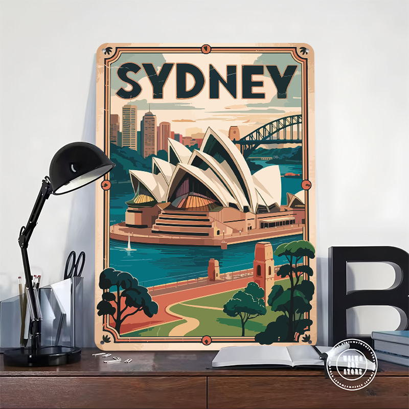 Sydney Travel 3D Texture Print - Travel Accessories Sydney review and price