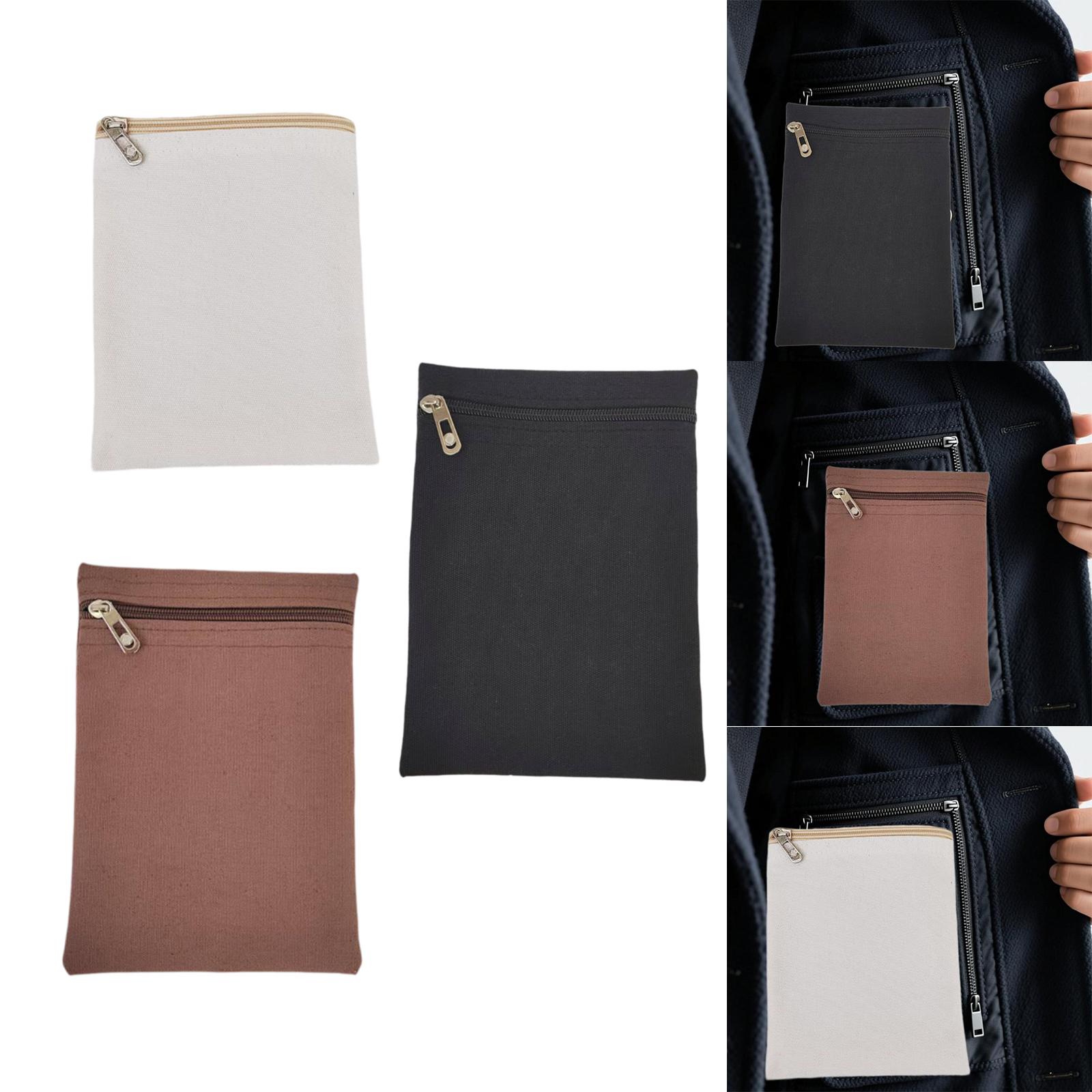 Canvas Inside Pocket Zipper Gu - Travel Accessories Guide review and price