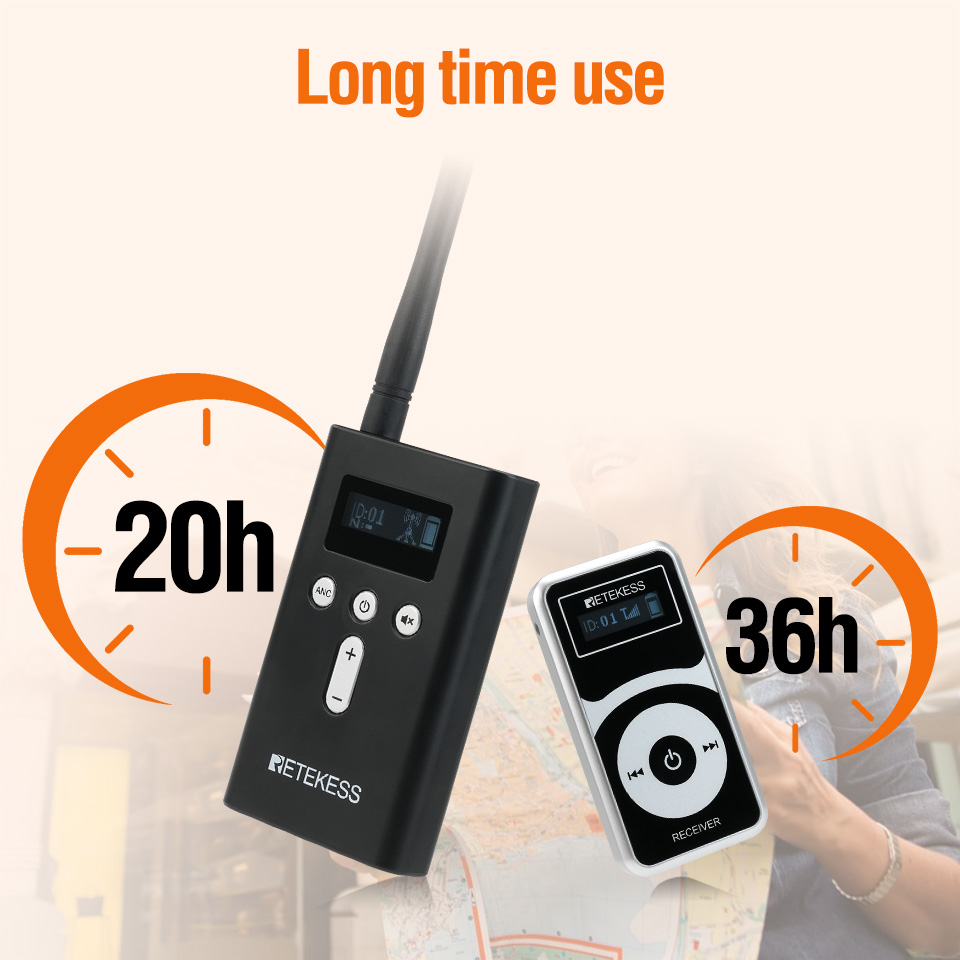 RETEKESS T130P T131P Tour Guid - Travel Accessories Guide review and price