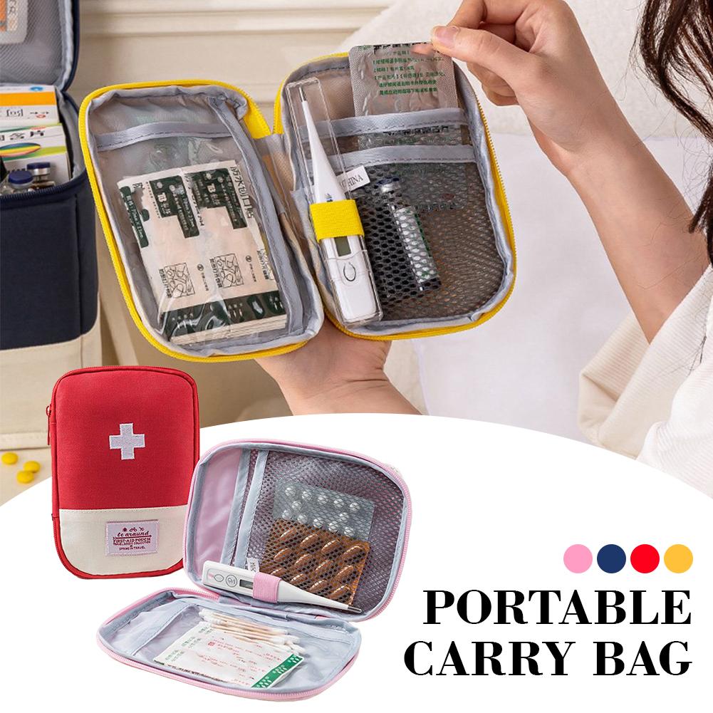 Portable First Aid Kit Bag Tra - First Aid Travel Kit review and price