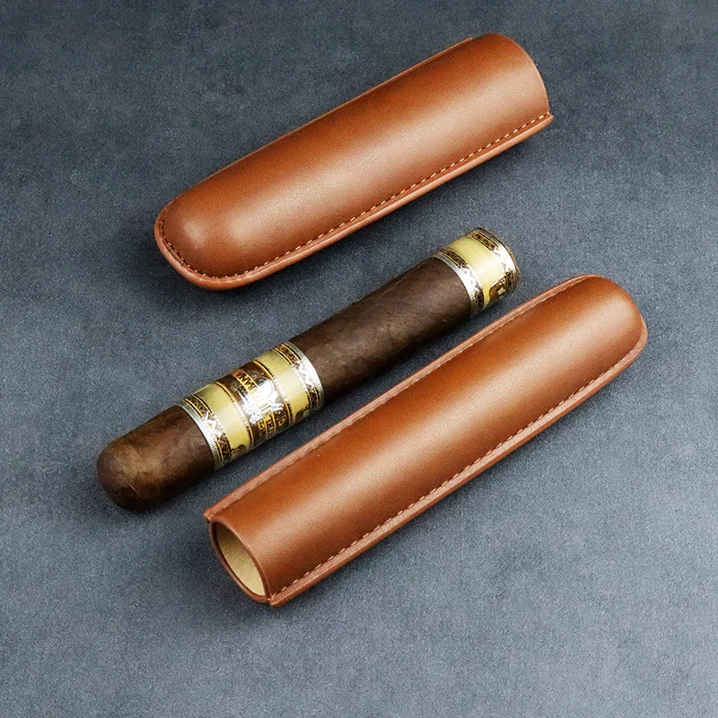 Leather Cigar Tube Humidor Por - Travel Accessories Youtube review and price