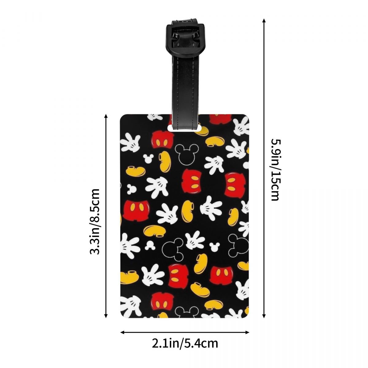 Custom M-Mouse  Luggage Tag fo - Travel Accessories Sale review and price