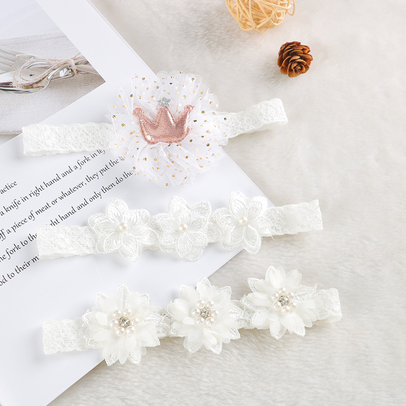 Baby Headband Flower Bows Crow - Travel Accessories For 4 Year Old review and price