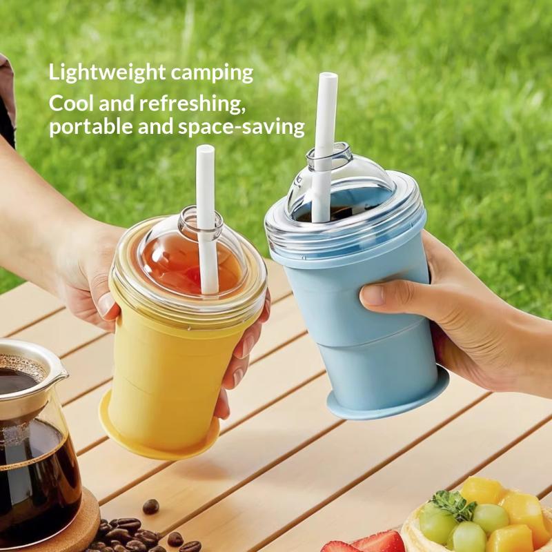 Foldable Silicone 2in1 Travel  - Travel Kitchen Accessories review and price