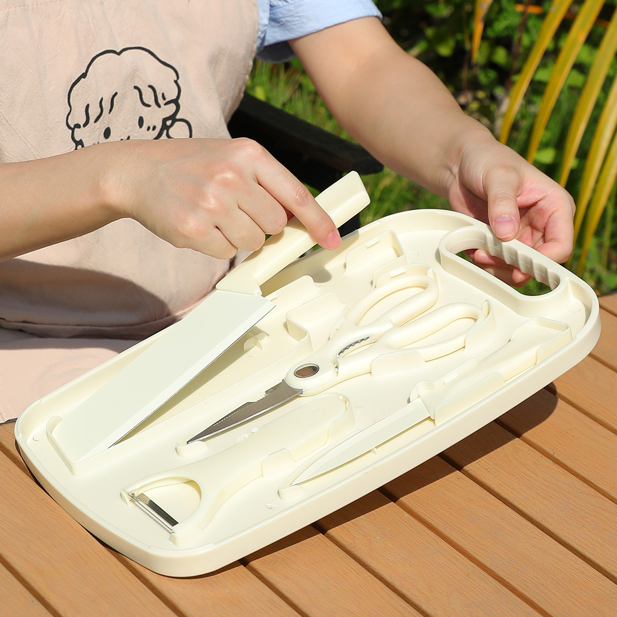 Portable Outdoor Picnic Set Kn - Travel Kitchen Accessories review and price