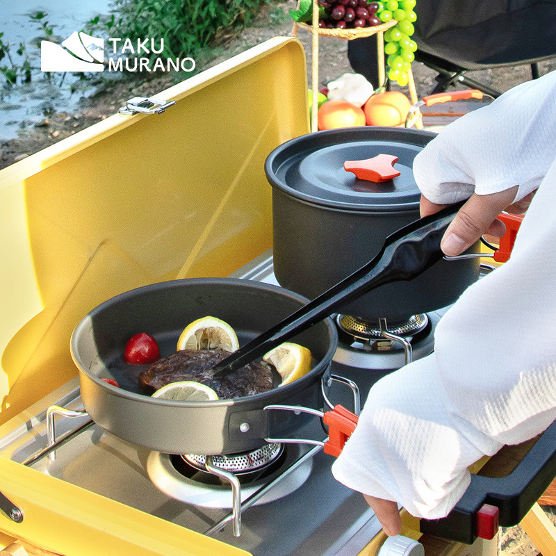 Camping Cookware Set Outdoor C - Travel Kitchen Accessories review and price