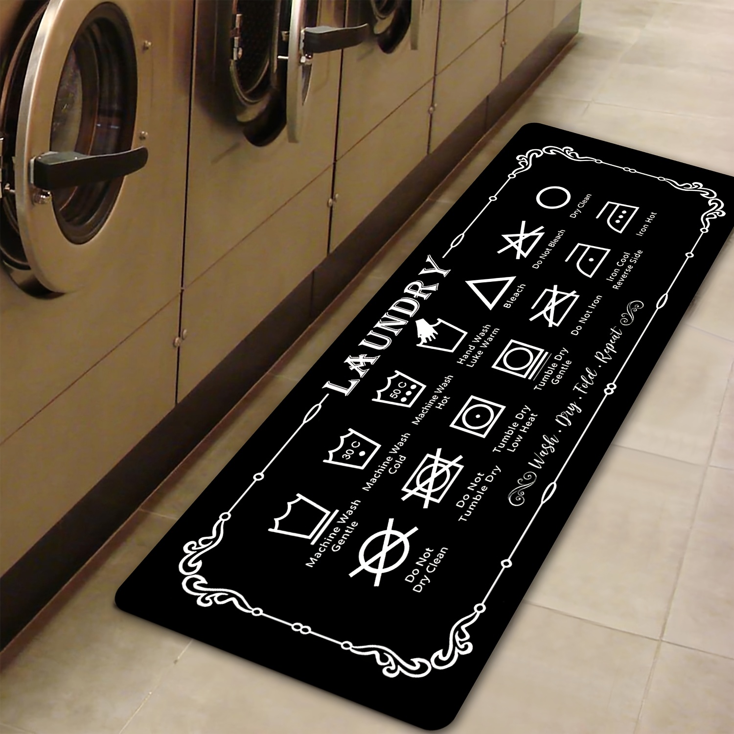 1 Piece Laundry Guide Mat - Bl - Travel Accessories Guide review and price
