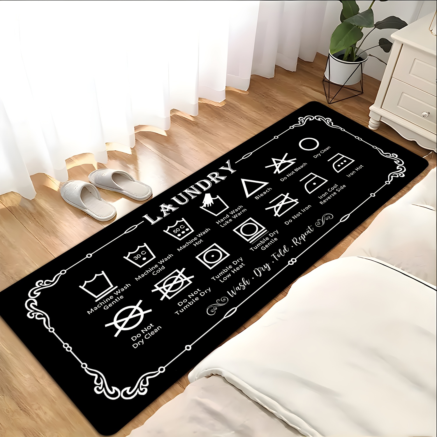1 Piece Laundry Guide Mat - Bl - Travel Accessories Guide review and price