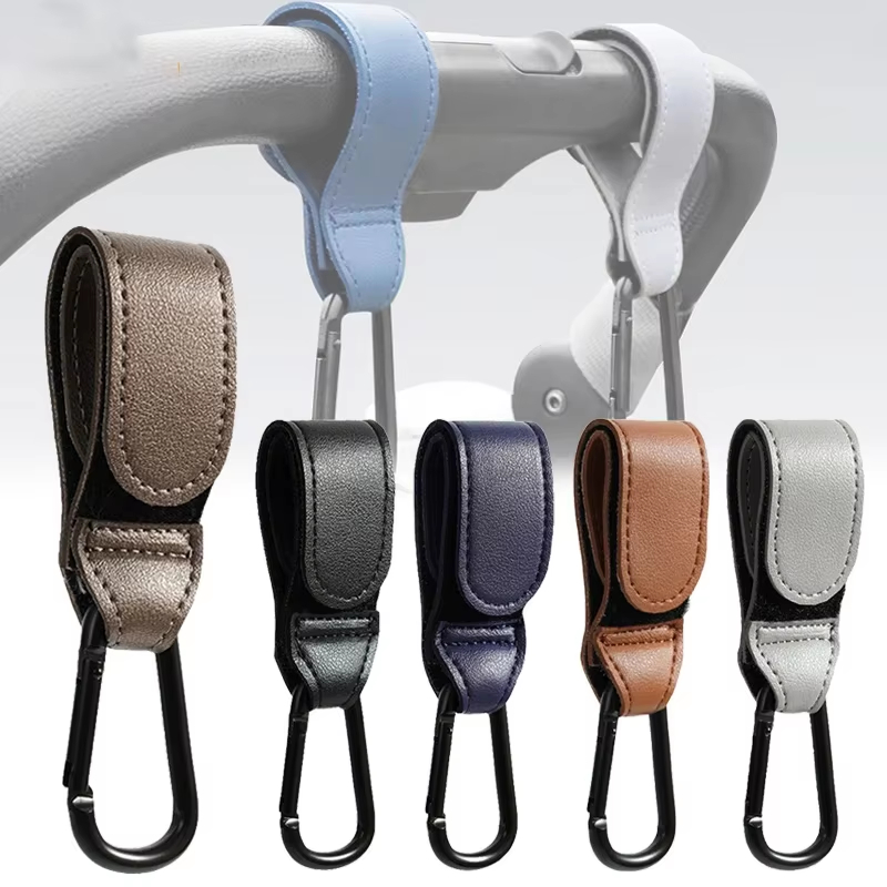 2Pcs Leather Cart Hooks Baby S - Travel Accessories For 4 Year Old review and price