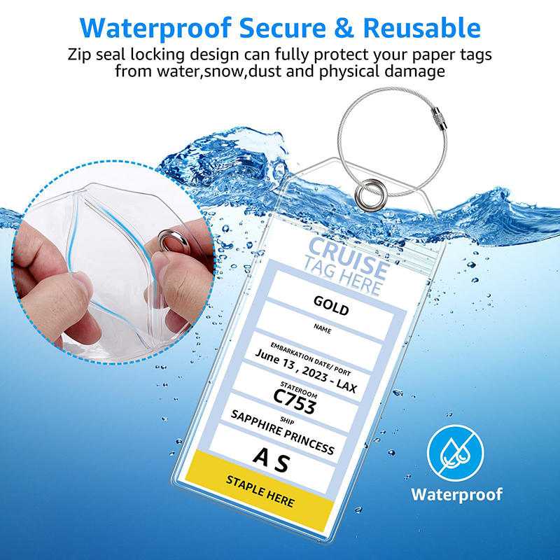 5PCS Vertical Transparent Wate - Travel Accessories Sale review and price
