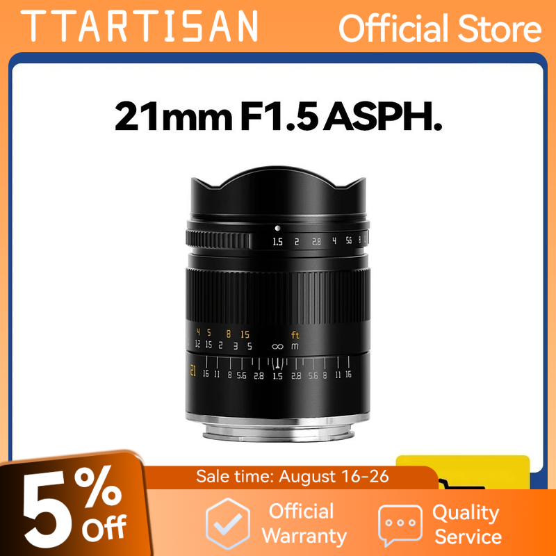 TTArtisan 21mm F1.5 Full Frame - Travel Accessories Inc review and price