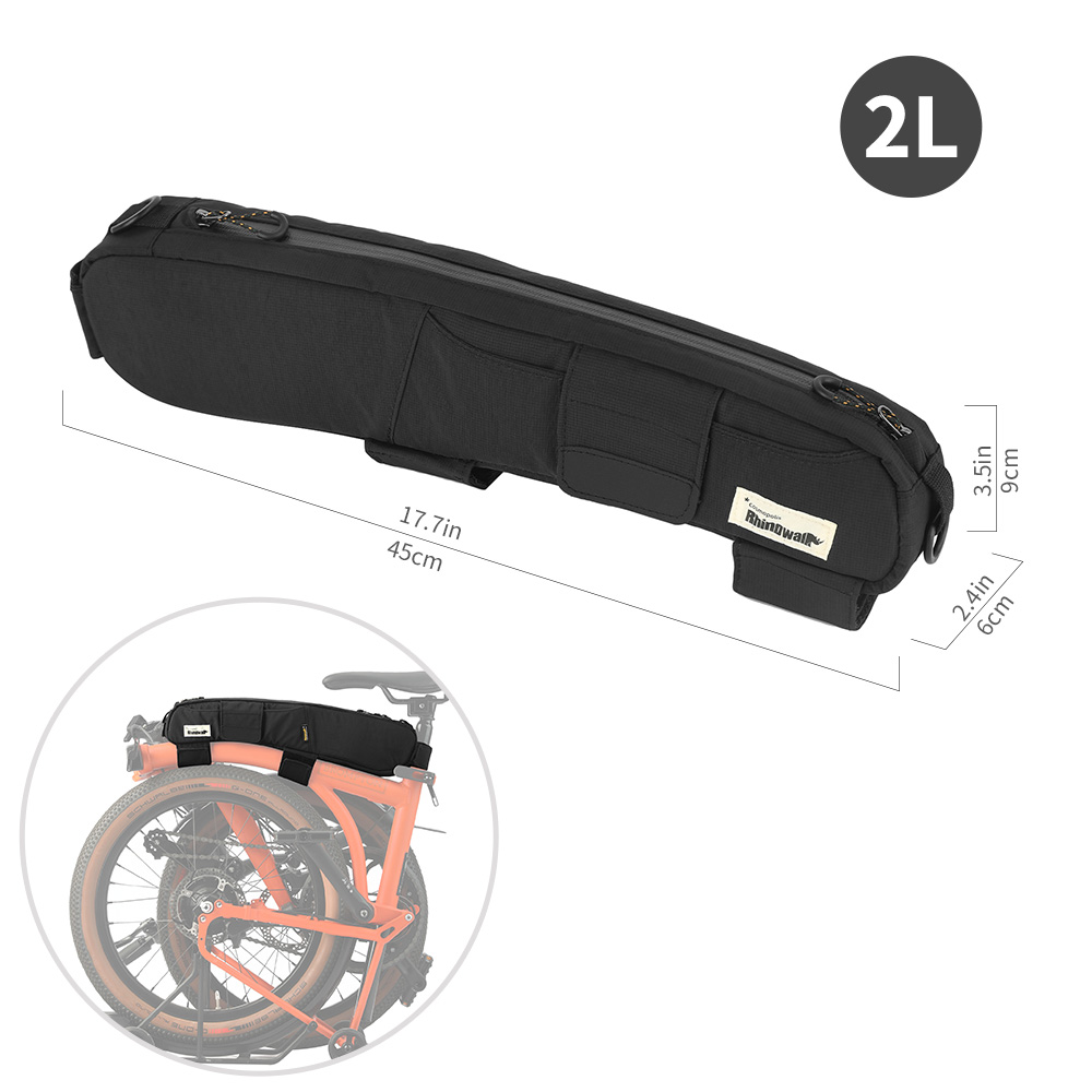 Rhinowalk Bicycle Top Tube Bag - Travel Accessories Youtube review and price