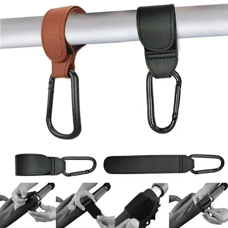 Baby Stroller Hook Fashion PU  - Travel Accessories For 4 Year Old review and price