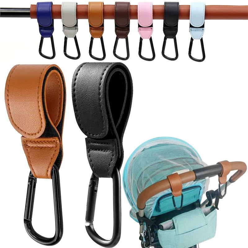 Baby Stroller Hook Fashion PU  - Travel Accessories For 4 Year Old review and price