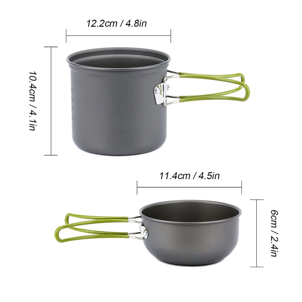 Camping Cookware Kit with Stov - Travel Kitchen Accessories review and price